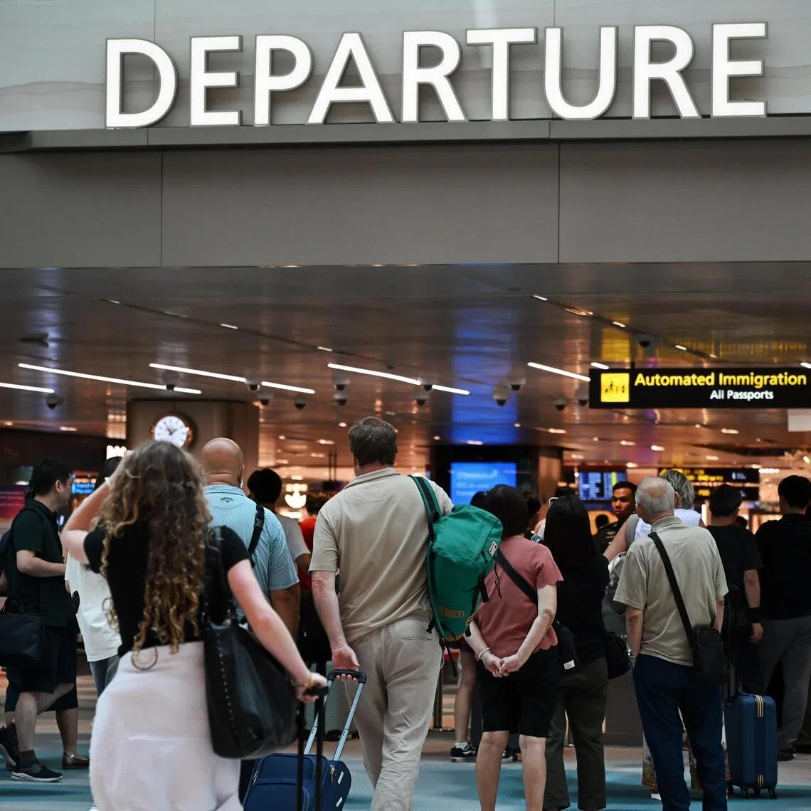 About 275 departing flights were screened during between midnight and 3pm on April 15, said Changi Airport Group.