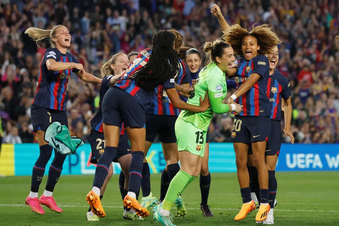 Barcelona are hoping to win their second Women's Champions League title in three years.
