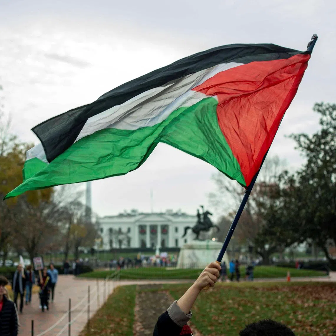 Overall, 41 per cent of Americans sympathise more with the Palestinians and 36 per cent sided with Israel, the poll said.
