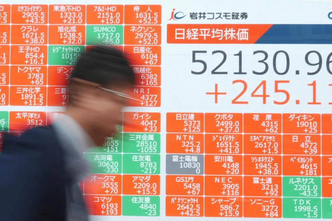 Asia stocks soar on optimism that Iran war could end soon; STI up 2%