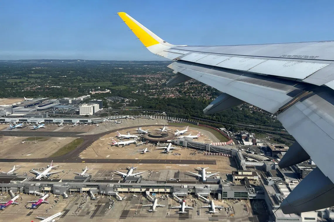 The issue impacts both terminals at the airport south of the capital.