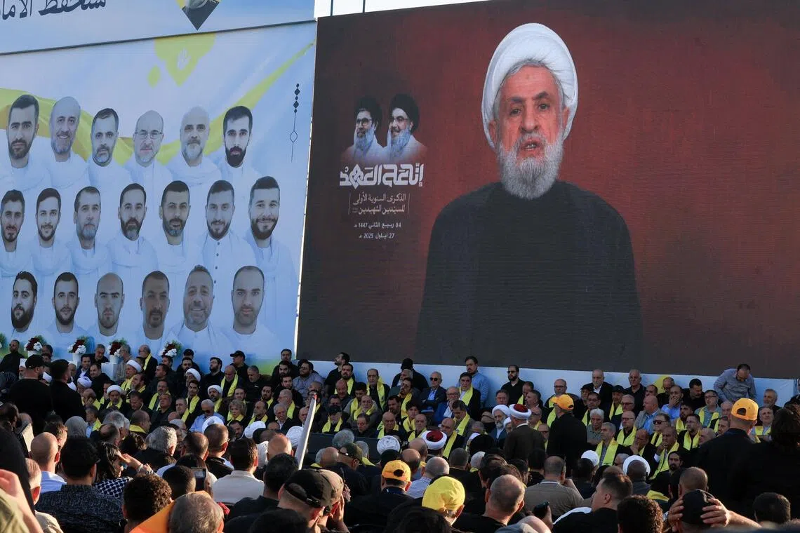 Hezbollah's late leader Hassan Nasrallah was killed in an Israeli air strike on the suburbs of Beirut on Sept 27, 2024.