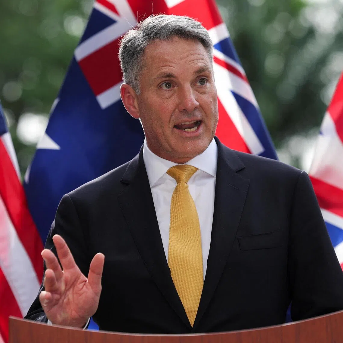 Defence Minister Richard Marles said Australia would purchase up to 450 of Lockheed Martin’s AIM-260 Joint Advanced Tactical Missiles for the air force.