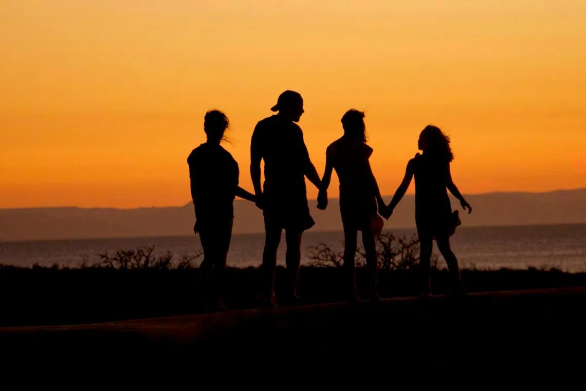 Family was not just the people you had biological ties with, and that you could make family out of friends, and that friends were just people who were once strangers. 