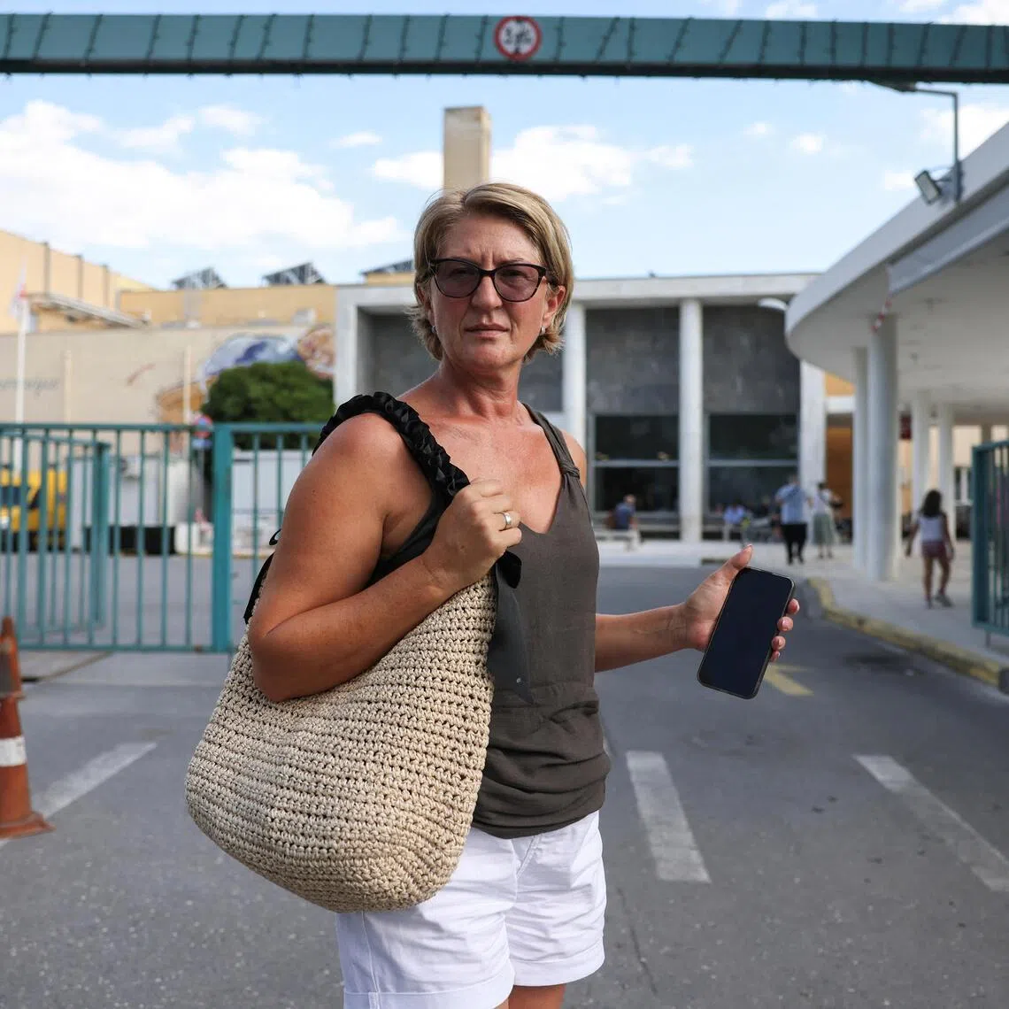 Svetlana Grkovic Maksimovic, wife of a Ryanair passenger partially sucked out of a broken window, said her husband is now being treated in hospital with severe neck and arm injuries.
