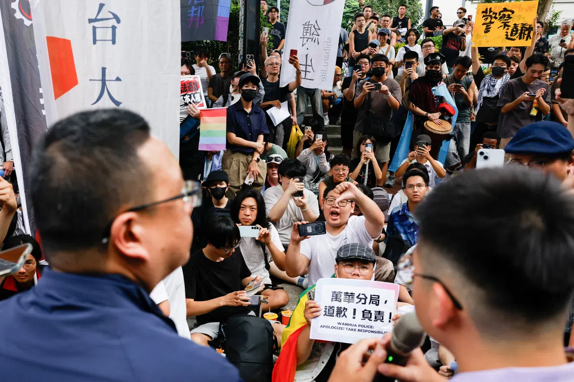 Taipei mayor defends city's inclusivity after gay bar raid sparks protests