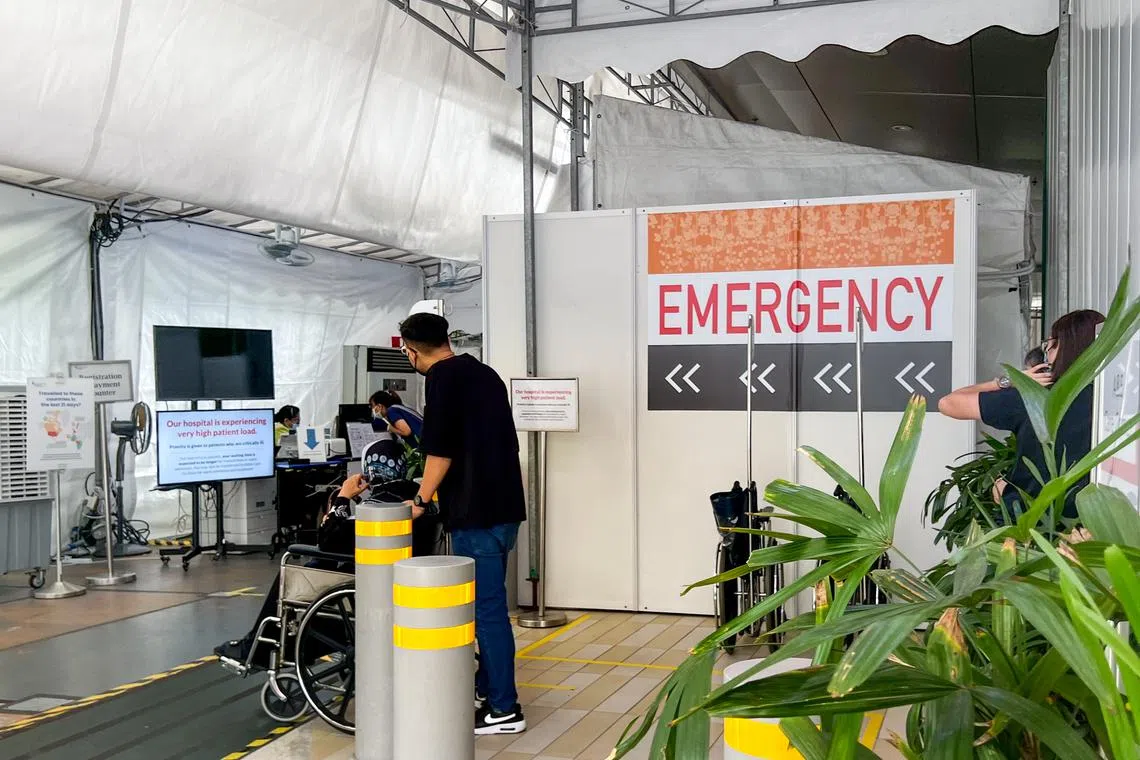 In Singapore, studies have shown that non-urgent patients actually accounted for more than half of the A&E cases at public hospitals.