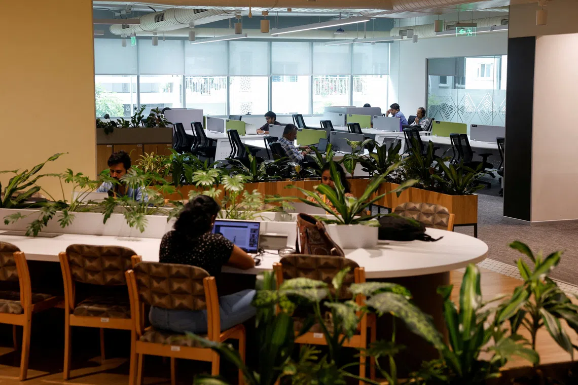 Trends such as growing adoption of artificial intelligence and increasing curbs on visas are pushing American firms to redraw labour strategies.