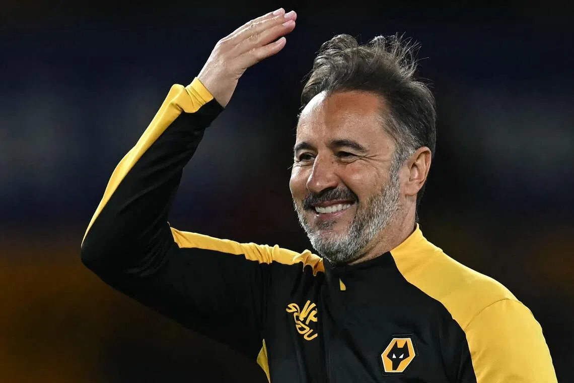 New Nottingham Forest manager Vitor Pereira during a previous spell as Wolverhampton Wanderers boss.