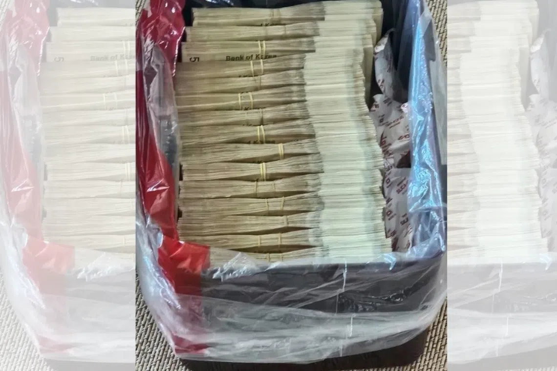 One tax dodger in South Korea hid bundles of cash inside kimchi containers.