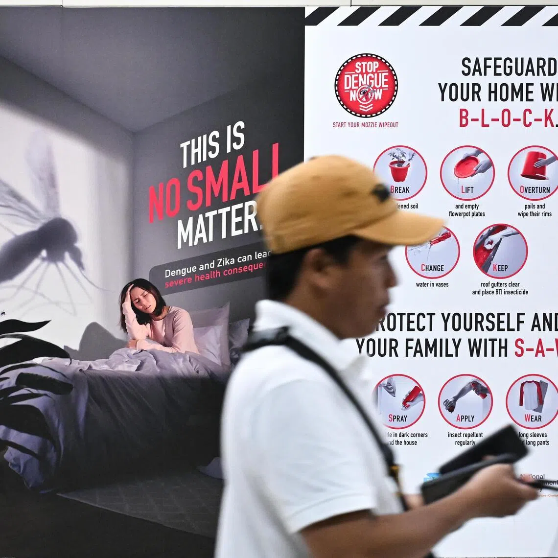 According to data from NEA, there were 1,180 reported cases of dengue in Singapore in the first half of 2026.