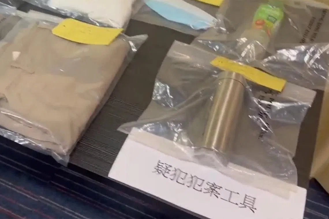 Initial investigations showed that the suspect had carried the liquid around in a vacuum flask.