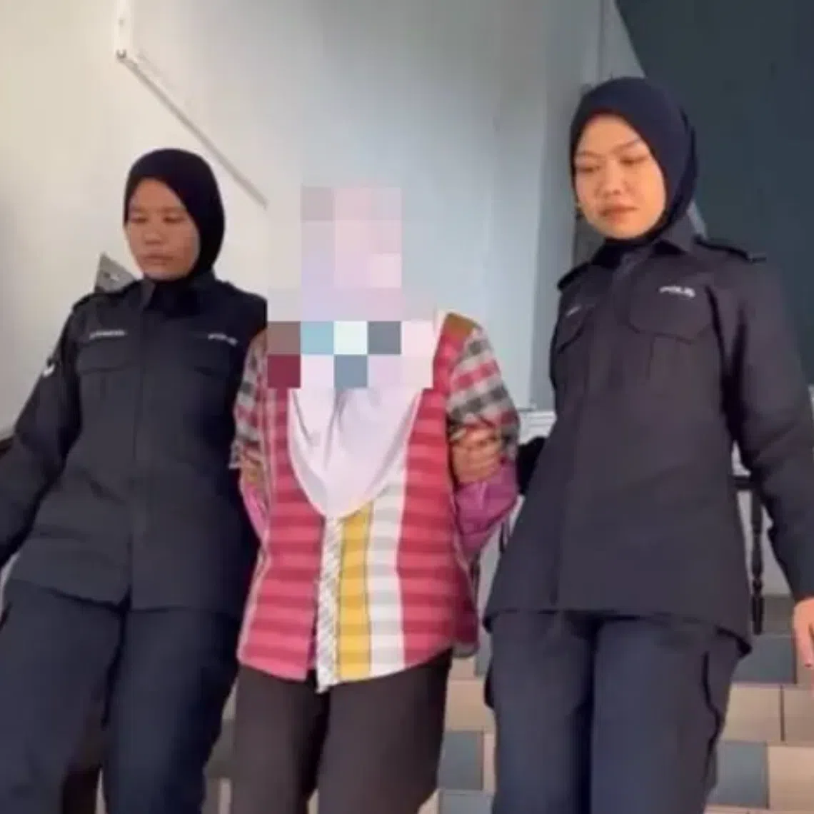 The accused, who is also a single mother, pleaded for a lighter sentence, saying she needed to support her three children after completing her prison term.