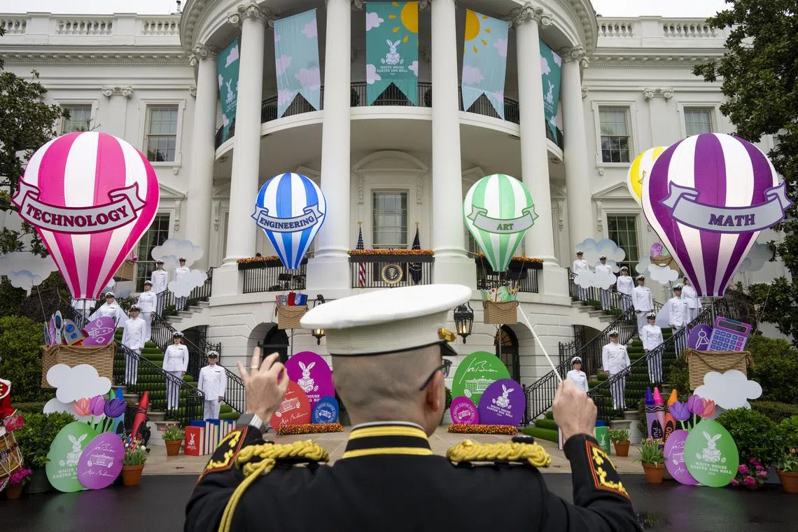 The White House Easter Egg Roll first took place in 1878 under former president Rutherford B. Hayes.