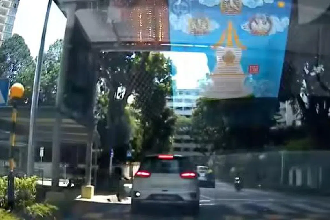 The accident happened at 12.20pm on April 26 along Bukit Ho Swee Link towards Jalan Bukit Ho Swee.