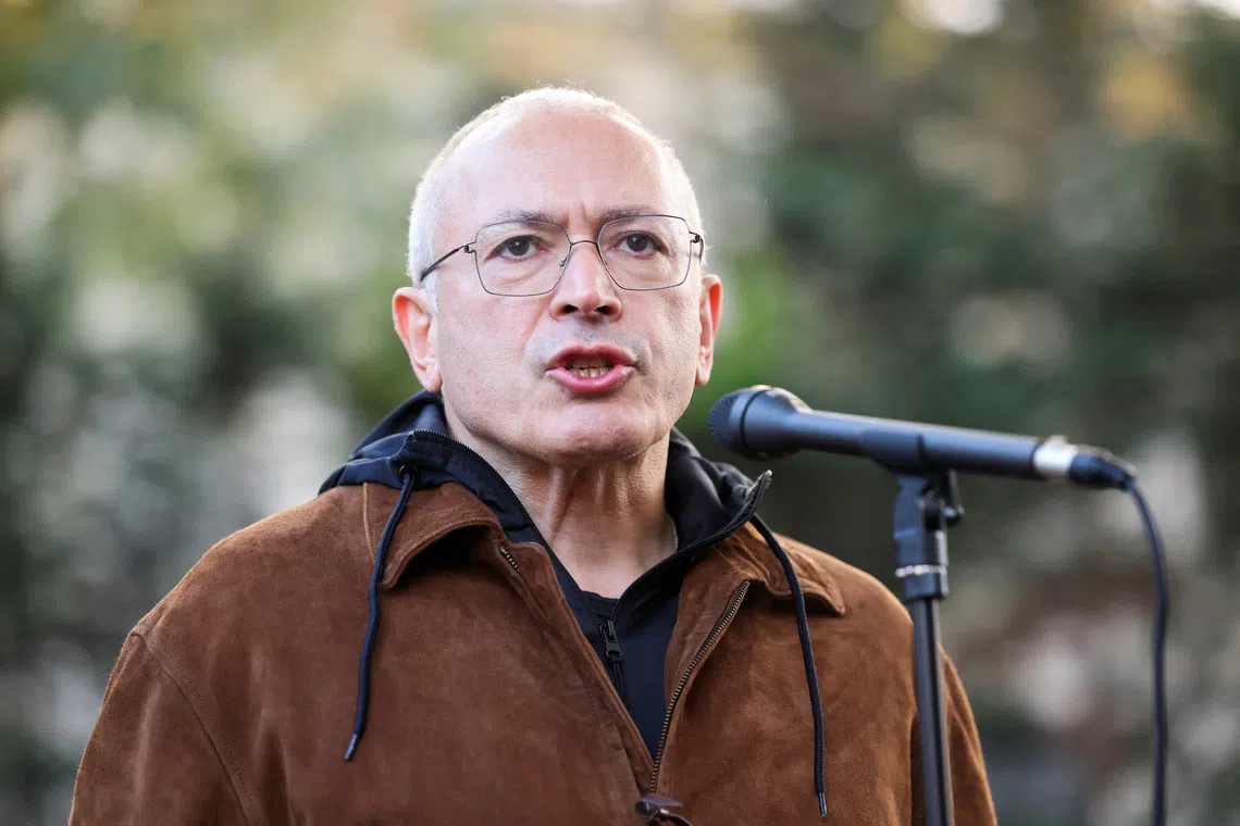 Russia opens new criminal case against exiled Kremlin critic Mikhail Khodorkovsky