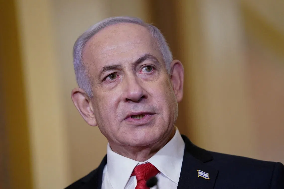 Israeli Prime Minister Benjamin Netanyahu suggested establishing a Palestinian state inside Saudi territory.