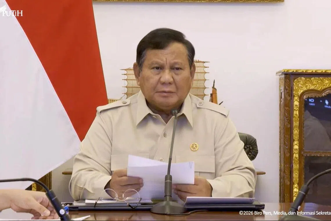 Prabowo Subianto said the bonuses were meant to honor the athletes’ role in upholding the nation’s pride at the Asiad’s 20th edition.
