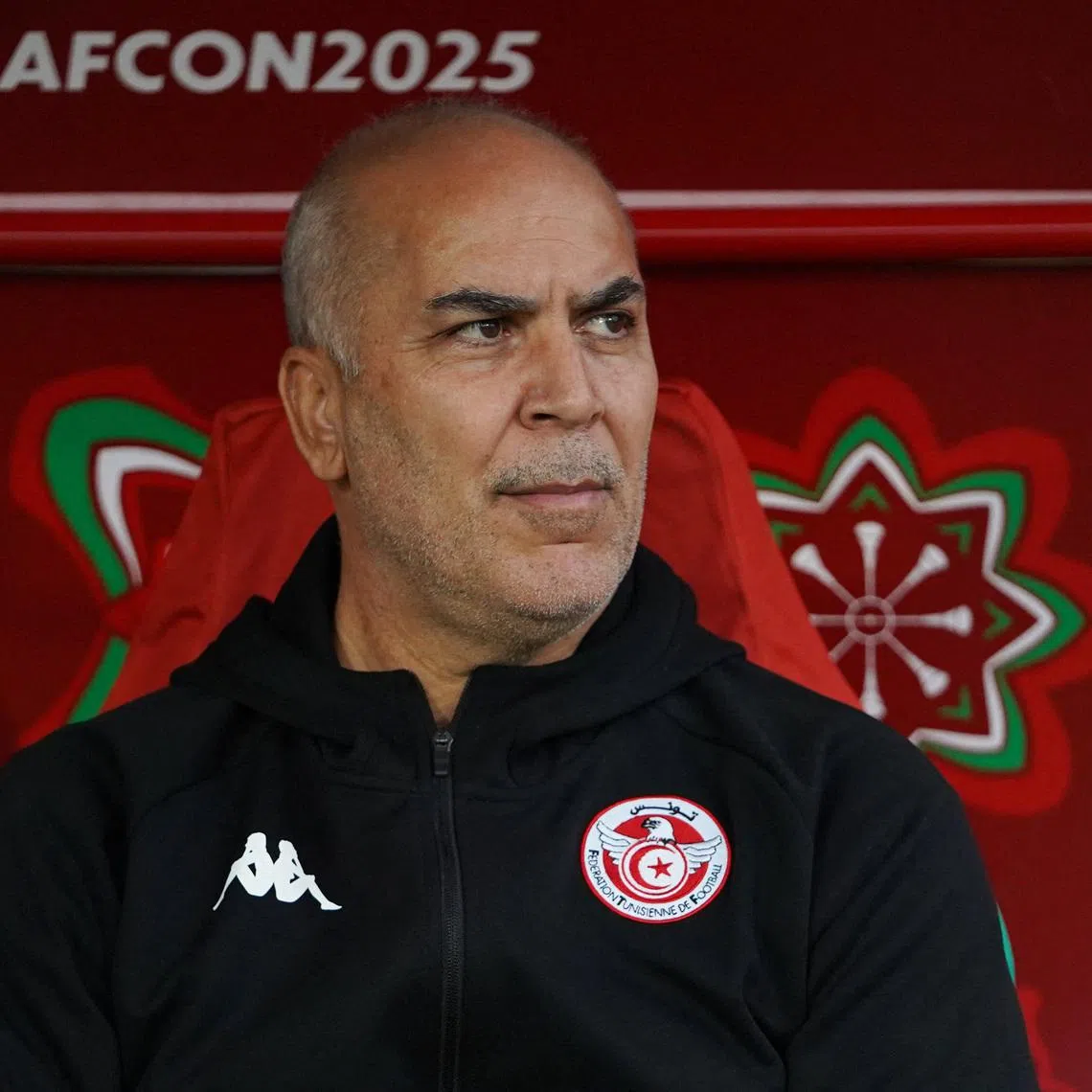 Soccer Football - CAF Africa Cup of Nations - Morocco 2025 - Group C - Tanzania v Tunisia - Prince Moulay Abdellah Stadium, Rabat, Morocco - December 30, 2025 Tunisia coach Sami Trabelsi REUTERS/Stringer