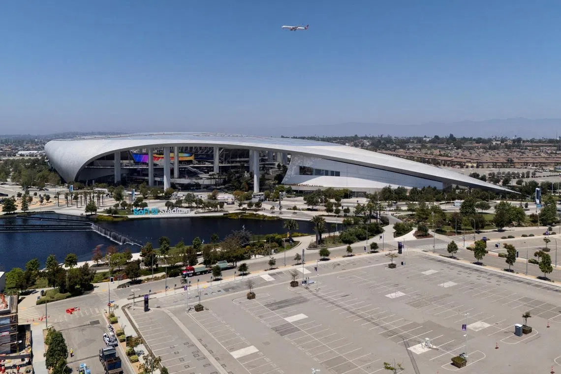 California, where SoFi Stadium in Inglewood and Santa Clara will host matches, received nearly $44.5 million to address drone threats.