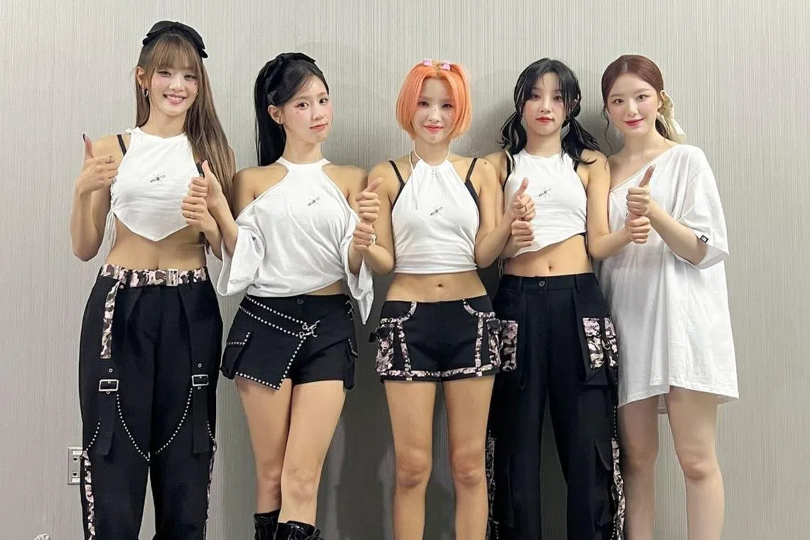 (G)-Idle, a K-pop group whose leader Soyeon is rumored to be in conflict with her company, Cube Entertainment