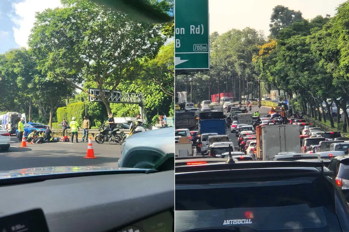 The authorities were alerted to the accident on PIE before Lornie exit at around TIME on July 29.