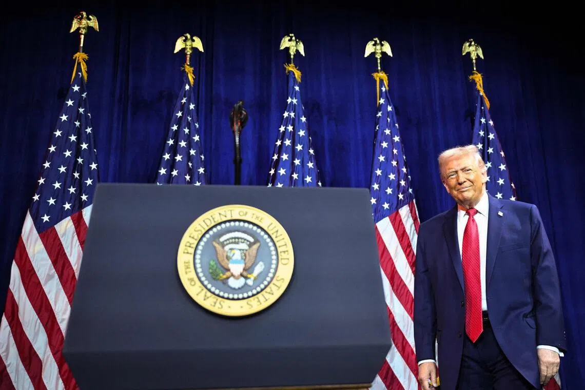 US President Donald Trump said the US was “getting along very well” with the government of the interim Venezuela president, Ms Delcy Rodriguez.