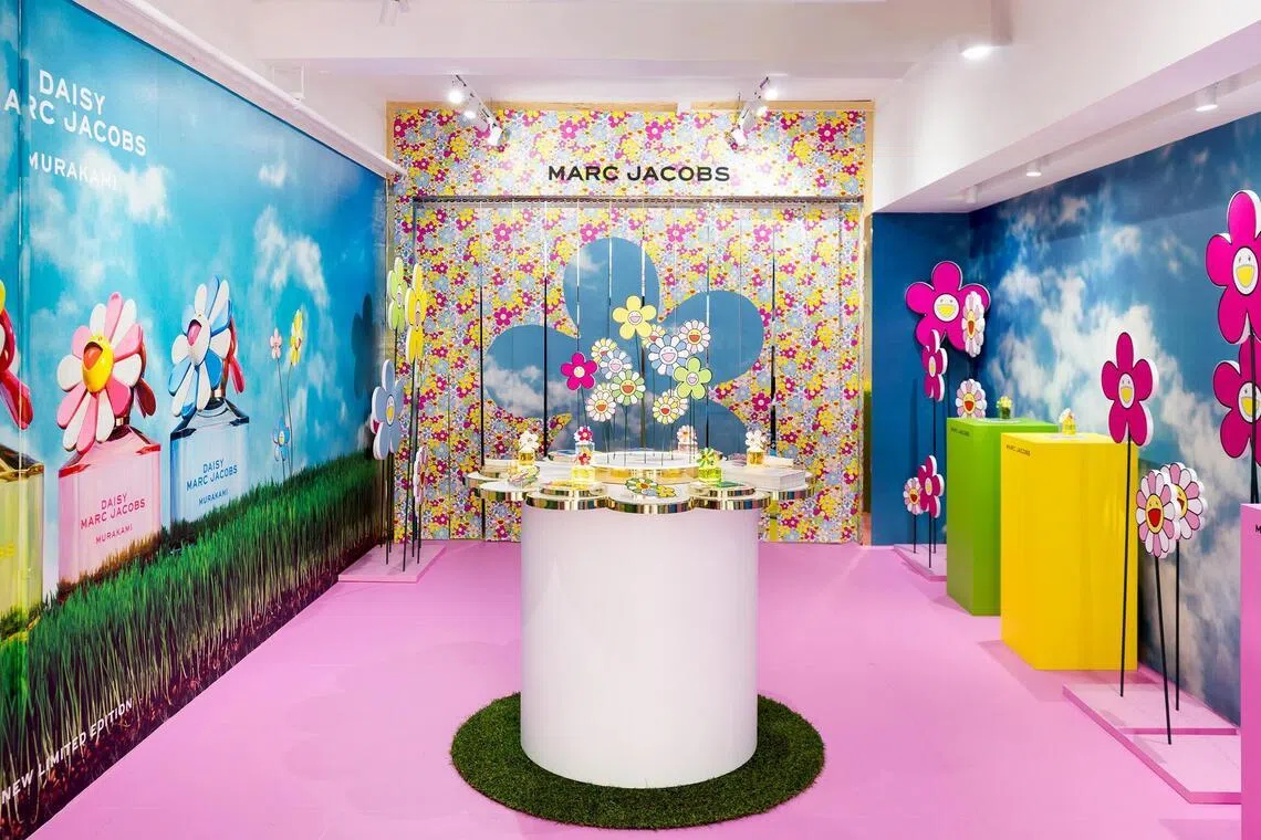 Marc Jacobs Fragrances’ Daisy Murakami pop-up.
