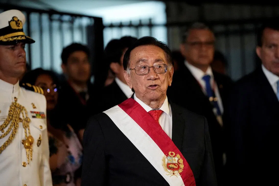 Peru's markets largely unfazed as its revolving-door presidency spins again