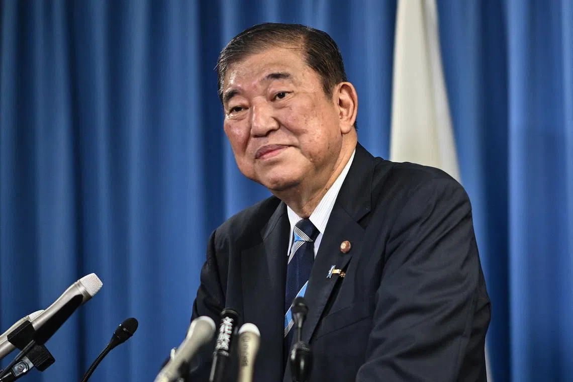 Japan's incoming prime minister Shigeru Ishiba said the snap election would be held on Oct 27.