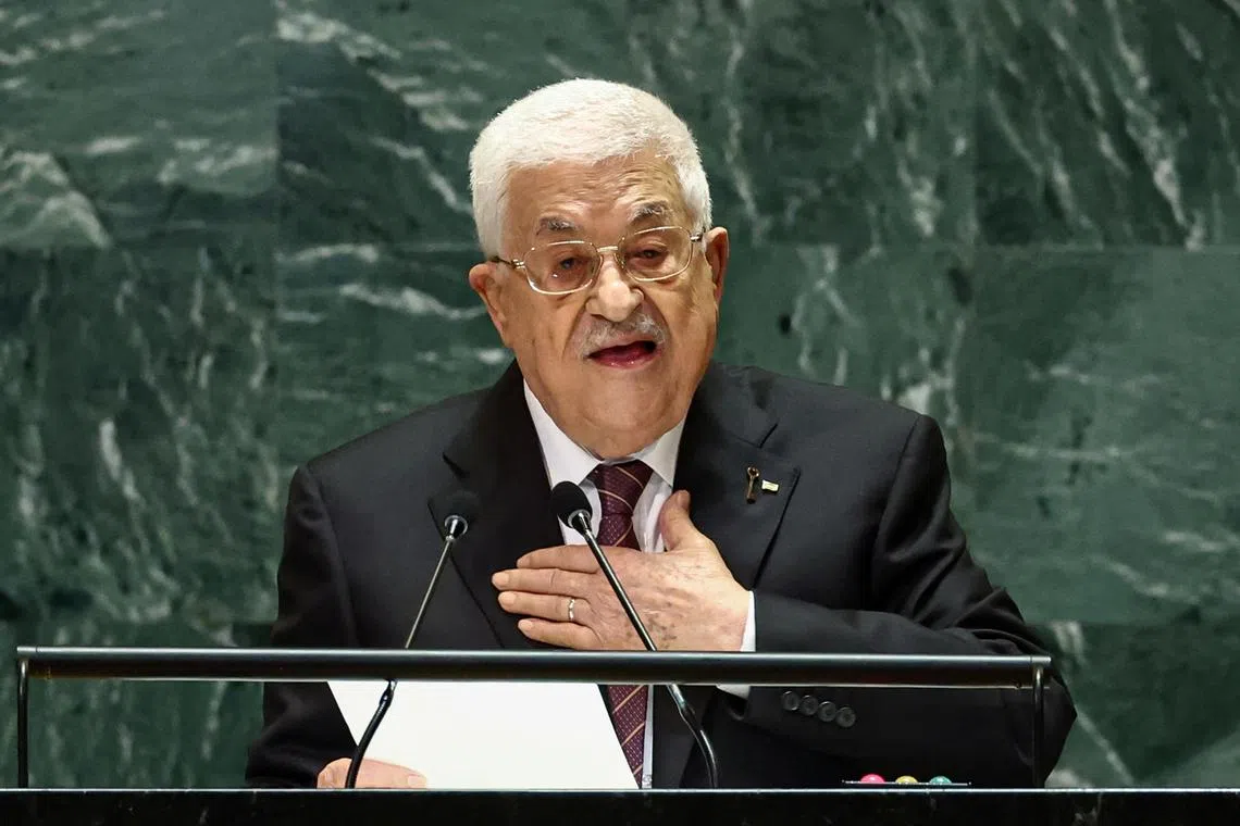 In a letter addressed to the French president, Palestinian President Mahmoud Abbas outlined the steps he thinks are necessary to end the war in Gaza and achieve peace in the Middle East.