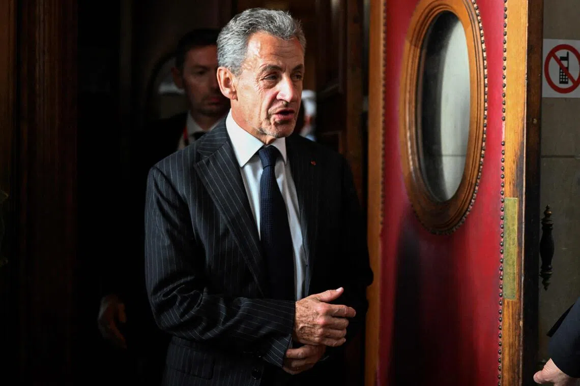 France’s ex-president Sarkozy set to serve time in jail