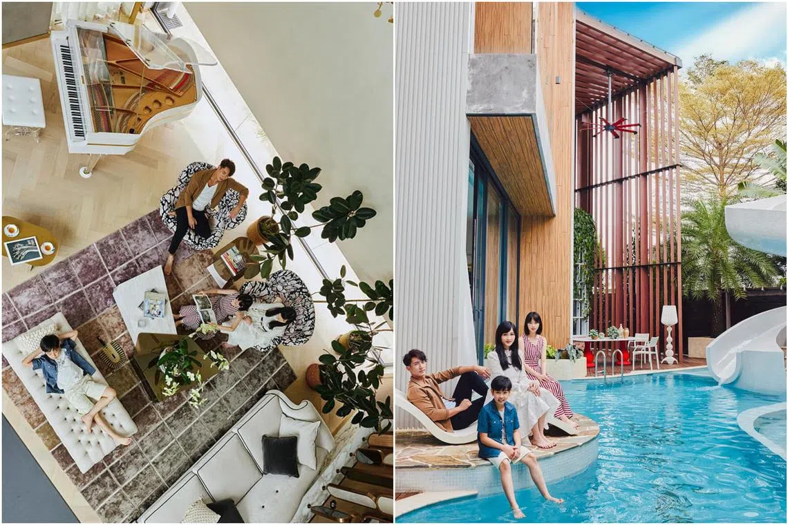 Wu Chun posted a video and several photos of his swanky abode in Brunei on social media.