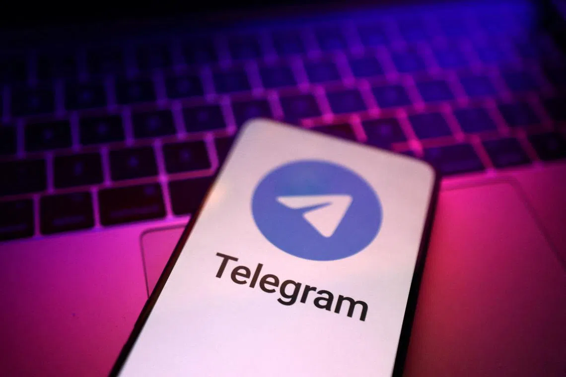 FILE PHOTO: Telegram app logo is seen in this illustration taken, August 27, 2024. REUTERS/Dado Ruvic/Illustration/File Photo