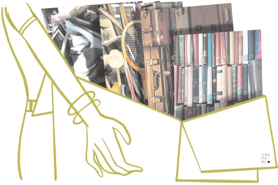 Neat hoarders gives us the space to live large and collect experiences throughout life, while keeping any mind-burdening mess out of sight, says the writer.