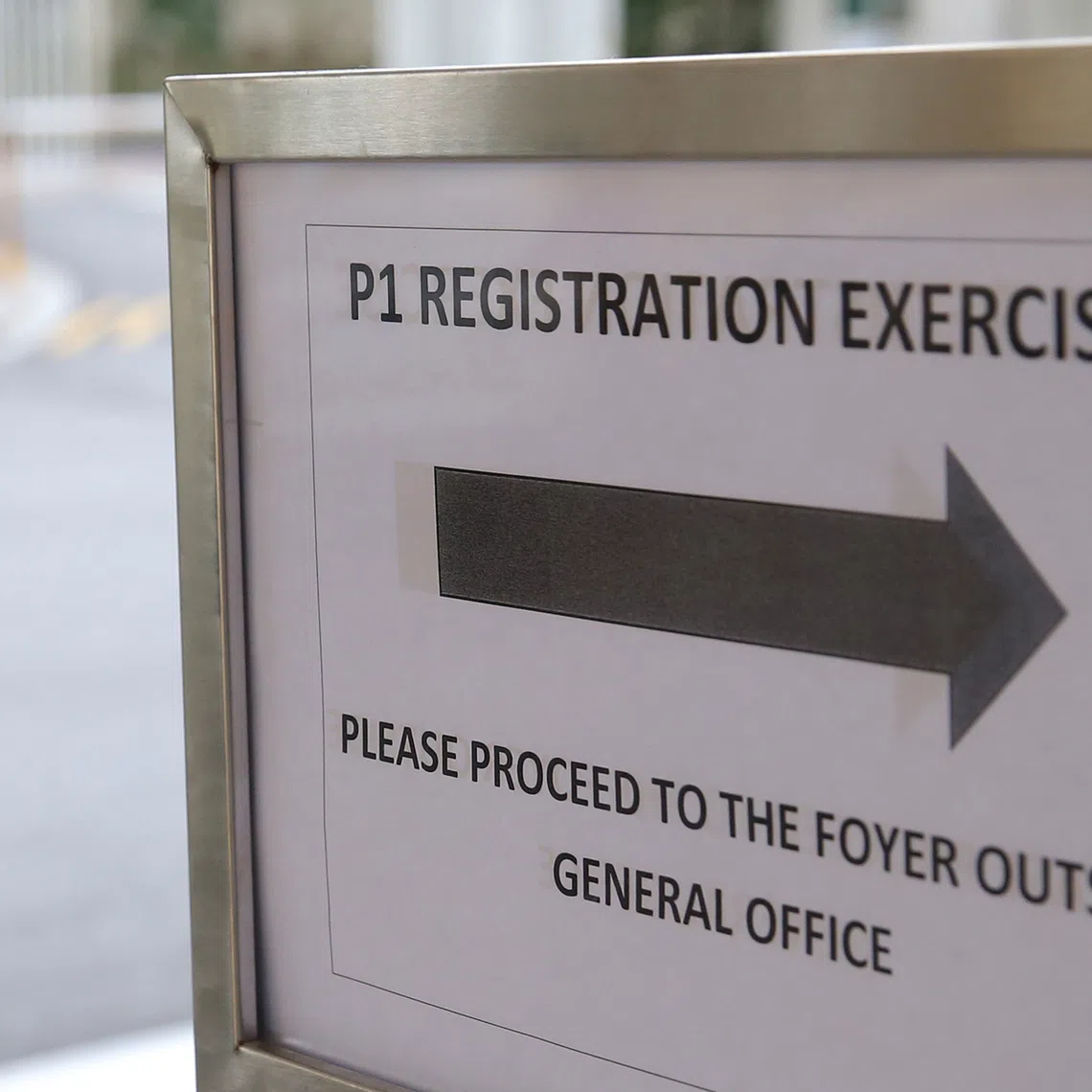 A woman had lied at least five times to keep her daughter at a primary school.