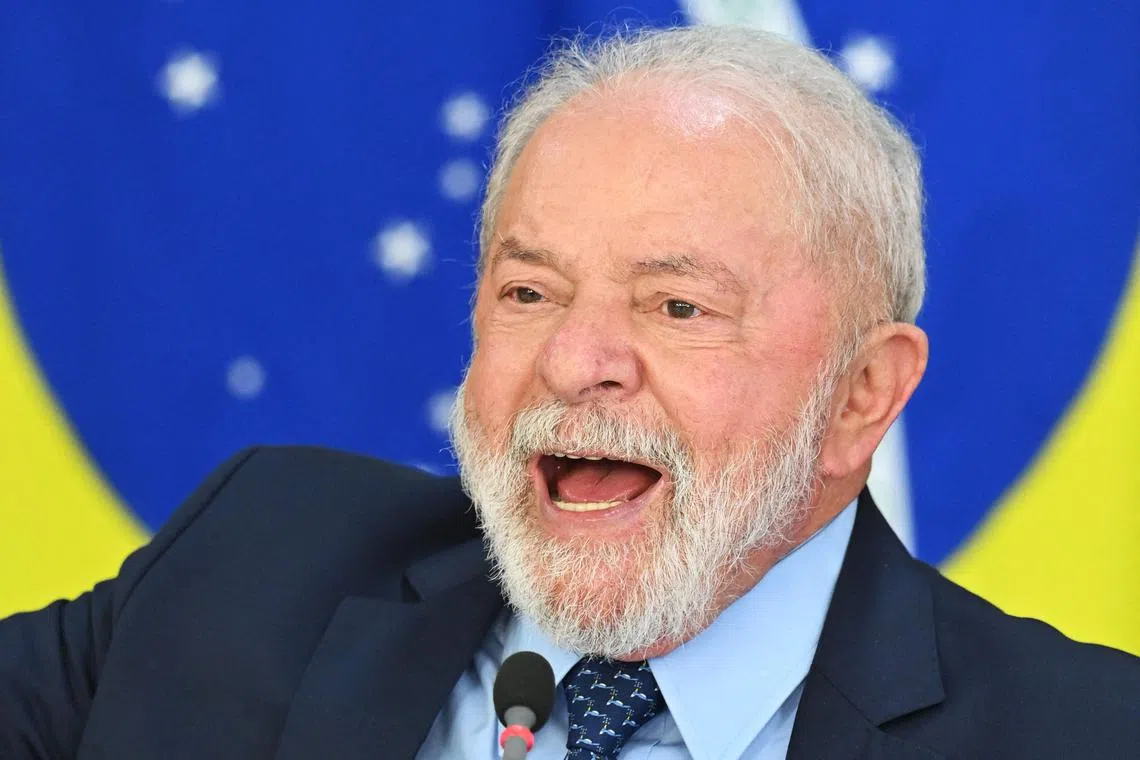 Mr Lula will leave for China on April 11, to upgrade relations with its largest trading partner.