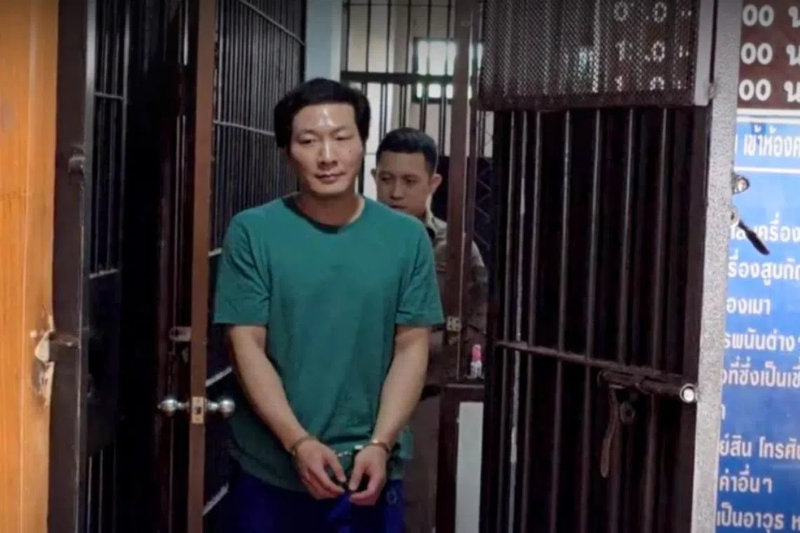 The man attempted  to unlock the door while shouting that someone was going to assault him.