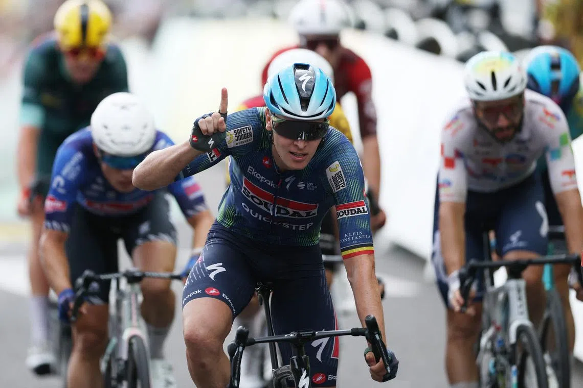 Merlier wins Tour stage 12 as late crash mars sprint finish
