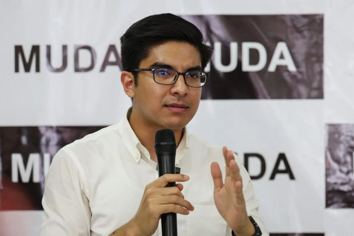 Muda president Syed Saddiq Syed Abdul Rahman already decided to be a third force opposition.