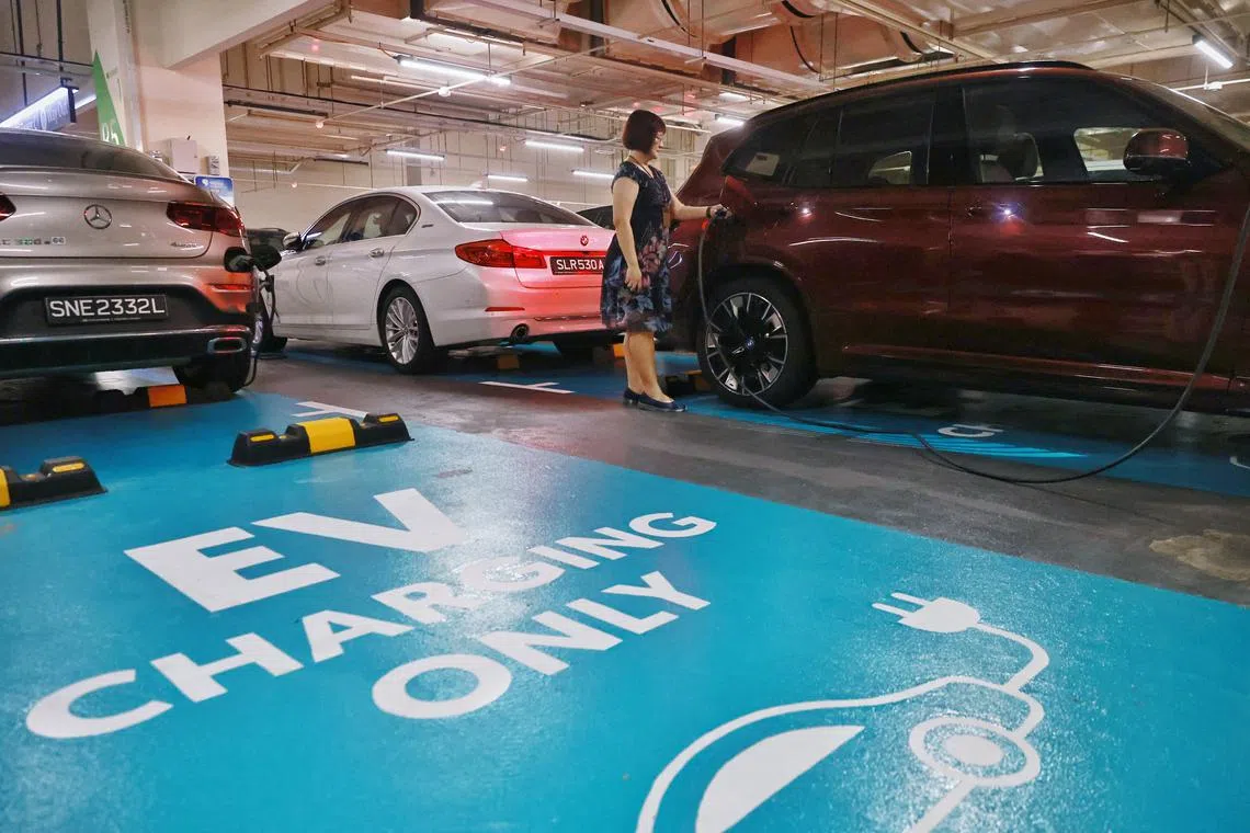 There is the civic duty to re-park the car once charging is completed.