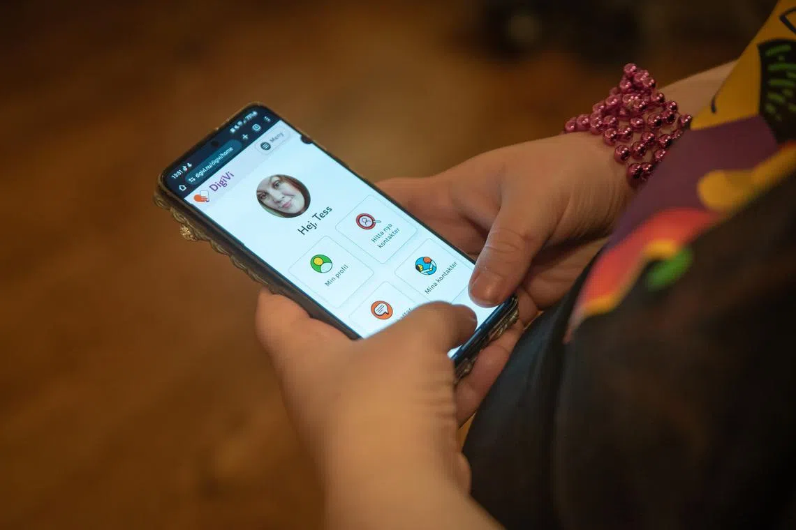 Launched in Sweden last November, the DigiVi app is reserved for people with autism or mild intellectual disabilities.