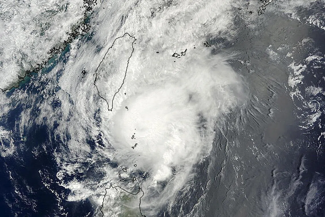 Noul, which means the glow of sunrise or sunset in Korean, is the 12th typhoon in the Pacific in 2026 and the third to hit China in July.