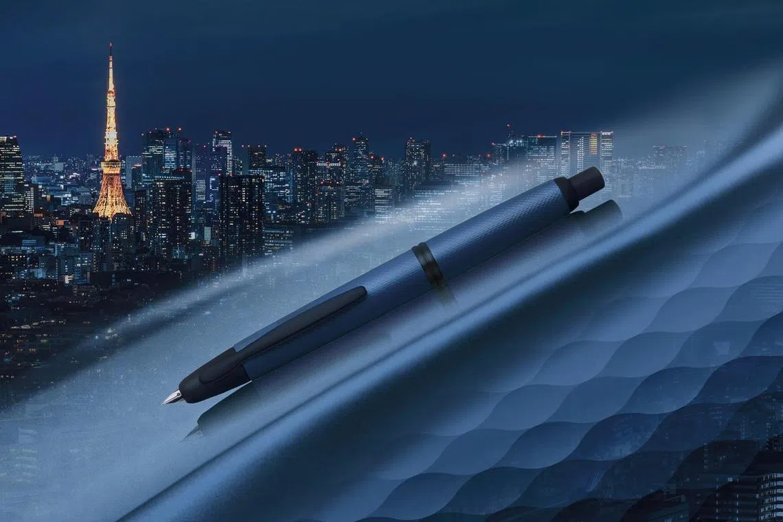 Only 2,025 of the Midnight Fountain Pen will be available worldwide. 