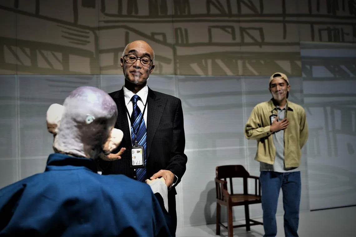 Production photo of 13.67 by Hong Kong theatre group Zuni Icosahedron, which plays at the Huayi – Chinese Festival of Arts on Feb 16 and 17.