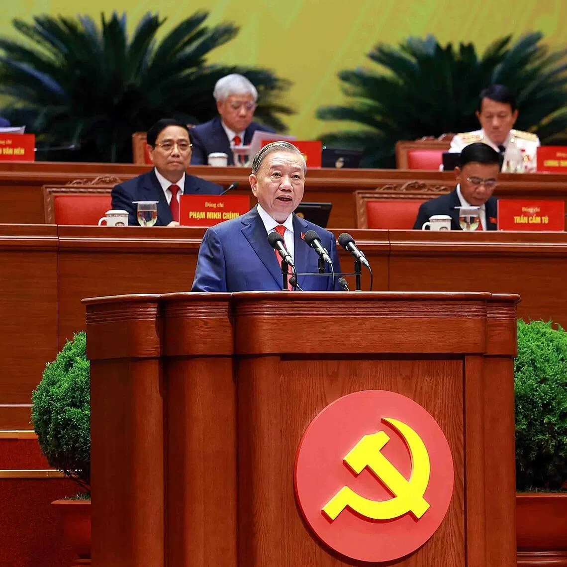 Mr To Lam promised to continue the fight against corruption.