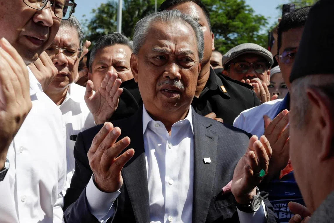 Former premier Muhyiddin Yassin has claimed graft charges against him are selective political persecution.