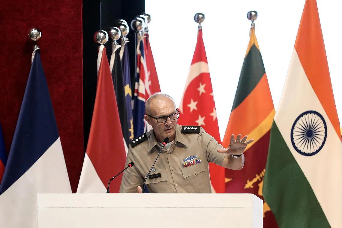 US Army Chief of Staff General Randy George vowed to boost cooperation to "maintain a free and open Indo-Pacific".