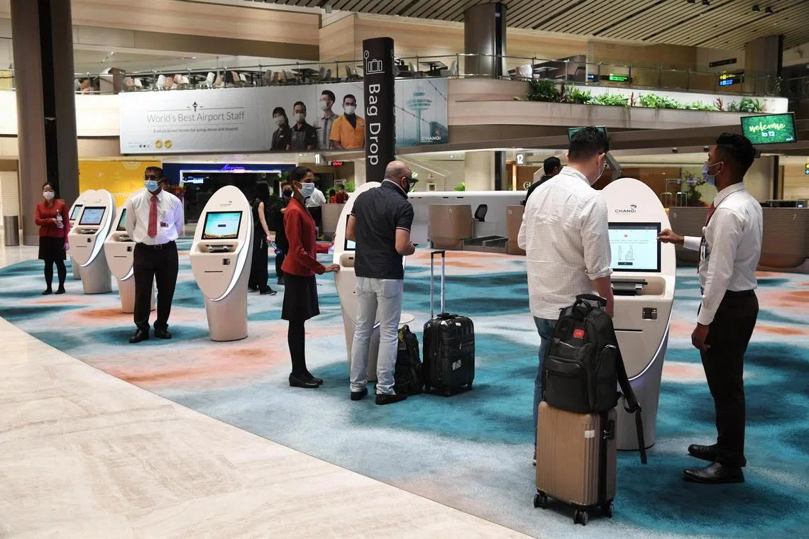 From Wednesday, travellers entering China from Singapore will only need to have a negative antigen rapid test (ART) result instead of having to do a polymerase chain reaction (PCR) test.