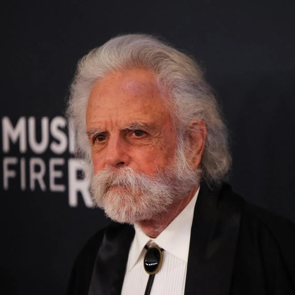 Bob Weir  poses at the red carpet during the 67th Annual Grammy Awards in Los Angeles, California, U.S., February 2, 2025. REUTERS/Daniel Cole